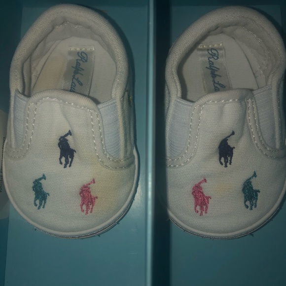 ralph lauren layette baby shoes